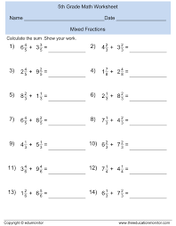 Worksheets On Fractions Grade 4 Google Search Free Printable Math Worksheets 4th Grade Math Worksheets Grade 5 Math Worksheets