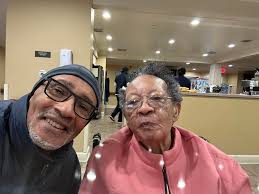 I treated the residents of Fatima House Ave Maria Home desserts by Talbert  Fleming Jim & Samella's House today! What a special treat!!