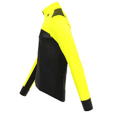 Bioracer Spitfire Tempest Protect Winter Jacket Fluo Cycling Jacket Fluo Yellow S