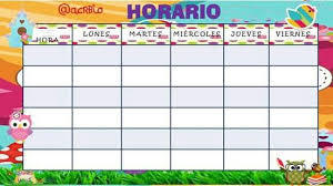 Pin De Marta J J En Horarios Horario De Clases Horario Escolar Horario