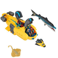 Geomag gbaby sea large magnetic building set alzashop com. Animal Planet Deep Sea Submarine Playset R Exclusive Toys R Us Canada