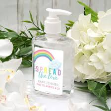 Hand sanitizer can help protect your family against the coronavirus, but it's not a safe option for young children. Personalized Baby Shower Hello World Hand Sanitizer 8 Fl Oz