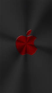 Red Chrome Apple Apple Wallpaper Iphone Apple Logo Wallpaper Iphone Iphone Homescreen Wallpaper
