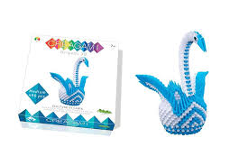 This is an easy to fold 16 unit origami modular mandala. Creagami Origami 3d Set Schwan 479 Teilig Kaufland De