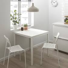 Melltorp Adde Table And 2 Chairs White Ikea In 2020 Ikea Small Dining Table Bunk Bed Designs