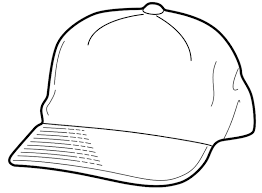 Baseball Hat Coloring Page Coloring Pages For Boys Coloring Pages For Girls Sports Coloring Pages