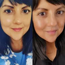 The results are in for the @lucybeecoconut naturally glowing self-tan  drops, it's a winner! I applied 2-3 drops onto my skin without the  moisturiser and the colour has developed beautifully, I don't