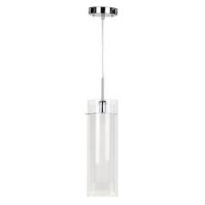 Globe Electric Sydney 1 Light Polished Chrome Clear Glass Hanging Pendant 64023 The Home Depot Pendant Light Fixtures Hanging Pendant Lights Pendant Lighting
