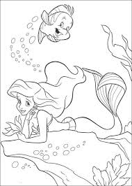 Kleurplaat De Kleine Zeemeermin Ariel De Kleine Zeemeermin Prinses Kleurplaatjes Kleurplaten Boek Bladzijden Kleuren