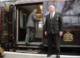 Prince Charles Climbs Aboard The Royal Train At Glasgow Central Station Prince Charles Visit Glasgow Charles