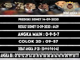 Bagi anda yang sedang mencari angka paten sidney. Angka Main Sidney Hari Ini Jitu