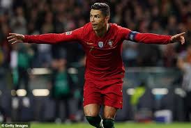 De la serie a de italia y en la selección de portugal. Cristiano Ronaldo Praised By Fernando Santos After Hat Trick Steers Portugal To Nations League Final Daily Mail Online