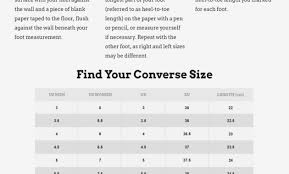 17 Valid Kid Size Conversion Chart