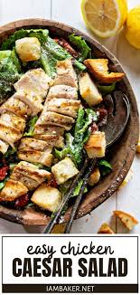 Chicken Caesar Salad Salad Recipes Best Salad Recipes Chicken Caesar Salad