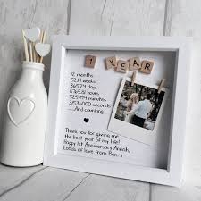 First Anniversary Frame Anniversary Gift Gift For Partner One Year Anniversary Paper Anniversary Gift Anniversary Gift For Wife Paper Gifts Anniversary Boyfriend Anniversary Gifts 1 Year Anniversary Gifts