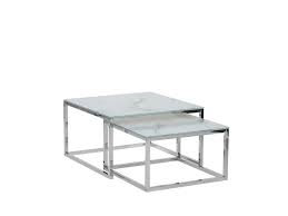 Top marken günstige preise große auswahl. Couchtisch Weiss Silber Marmor Optik 2er Set Real De