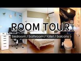 ルームツアー後編 洗面所 バス トイレ 寝室 私の部屋のインテリアや収納を公開 夫婦と猫3匹が暮らす一軒家 my room tour youtube 部屋 インテリア 私の部屋 部屋