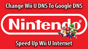 How To Change Nintendo Wii U Dns Settings To Google Dns Helps With Network Issues And Could Speed Your Connection Up Third Party Dns Servers Wii U Dns Speed
