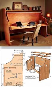 bed desk combo furniture plans and projects woodarchivist com diy furniture bedroom woodworking furniture plans furniture projects