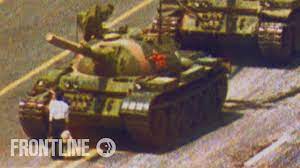 In this june 5, 1989 file photo, a man stands alone to block a line of tanks heading east on beijing's cangan blvd. Why Photos Of Tiananmen Square S Tank Man Were Hidden In A Hotel Toilet The Tank Man Frontline Pbs Official Site
