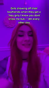 Girl Showing Off While She Has A Bf