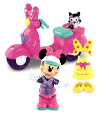 Fisher Price Disney S Minnie S Motor Scooter Little Girl Toys Minnie Mouse Toys Minnie