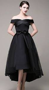 Little Black Dress Evening Dress Cocktail Dress Wedding Guest Dress Asymmetrical Evening Dress Asymmetrical Prom Dress A Line Prom Dresses