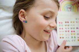 Rainbow Love Sticker Earrings, 30 pairs