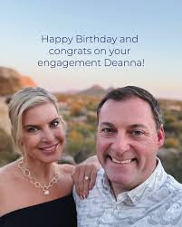 Join us in wishing our aesthetician Deanna a very Happy Birthday today. We  are also SO excited for you and Adam!💙💍🎉 #happybirthday