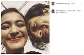 Dikabarkan Pacaran, 5 Potret Kedekatan Mawar Eva dan Bryan Domani