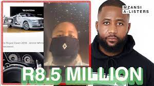 Rumor has it that the gusheshe crooner recently acquired a rolls royce but this is yet to be confirmed. Watch Cassper Nyovest Buys A Rolls Royce Worth R8 5 Million Youtube