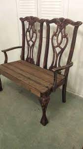 chair bench refurbished furniture repurposed furniture recycled furniture
