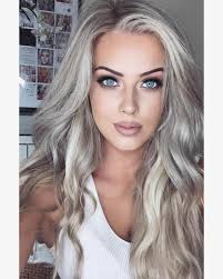 From icy silver to honey blond. Hair Color Ideas To Make You Look Younger Best Color Hair For Hazel Eyes Check More At Http Www Fitn Platinum Blonde Hair Color Hair Styles Ash Blonde Hair
