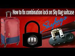 It's likely just 000.step 2, find the reset button. How To Set Combination Lock On Sky Bag Suitcase Youtube