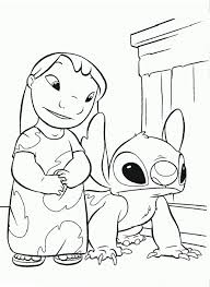 Free Printable Lilo And Stitch Coloring Pages For Kids Stitch Coloring Pages Disney Coloring Pages Cartoon Coloring Pages