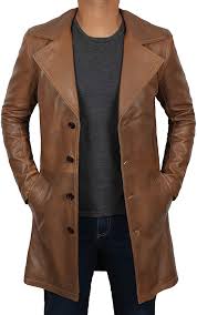 Maybe you would like to learn more about one of these? Blingsoul Black Leather Car Coat Brown 100 Real Coats