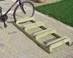 Parking A Velo En Bois Diy Bike Rack Bike Rack Garage Wood Bike Rack