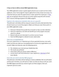 Maybe you would like to learn more about one of these? 3 Tips On How To Write A Great Mba Application Essay By Mba Admissions Coach Issuu