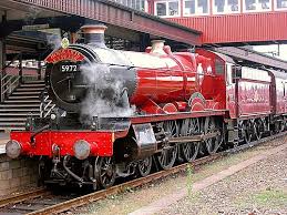 Hogwarts Express Locomotive Photo Colour Train Railway History Motor Engine Red Old Trains Steam Trains Train