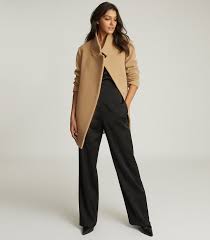 This article will show you how to wear this garment without looking like you're wearing something out of place. Sicily Camel Wool Blend Mid Length Coat Reiss