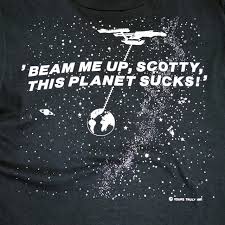 © 2011 young money entertainment and dirty money entertainment. 1983 Vintage Star Trek Beam Me Up Scotty This Depop