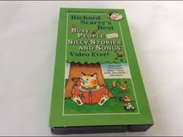 Opening Closing To Richard Scarry S Best Busy People Silly Stories And Songs Video Ever 1999 Vhs Youtube