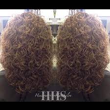 Beautiful Spiral Perm In Very Thick Hair Permed Hairstyles Thick Hair Styles Medium Length Hair Styles