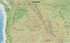 , , , 13, 15 atlas region: Northwestern Us Physical Map