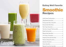 Download A Free Cookbook Of Our Favorite Healthy Smoothie Recipes From Eatingwell Magazine Smoothie Recipes Healthy Morning Smoothie Recipes Smoothie Recipes