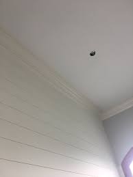 Sherwin Williams Alabaster White Shiplap And Extra White Ceiling Haydelhouse House Paint Exterior Paint Colors For Home Interior Design Living Room