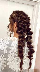Pigtail Bubble Braids Western Hair Styles Western Hairstyles Western Hair