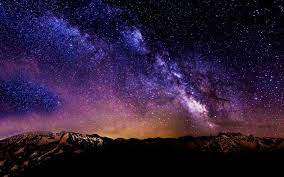 Hình ảnh bầu trời đêm đẹp ngàn sao lấp lánh, huyền ảo