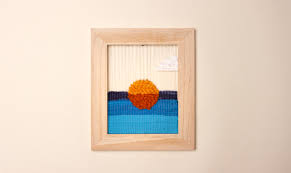 Weave A Sunset For A Gorgeous Piece Of Wall Art Craftsy