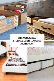 Ikea under bed storage rolling underbed storage diy storage bed plywood storage small bedroom storage bench with storage table storage storage hacks small bedrooms. 13 Diy Underbed Storage Units To Make Right Now Shelterness